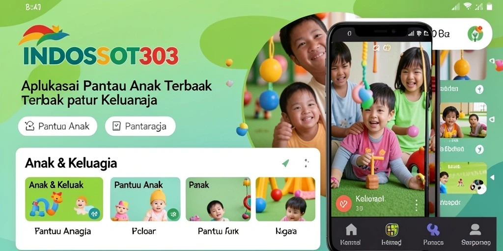 Antarmuka INDOSLOT303 yang jelas menunjukkan fitur Pantau Anak.