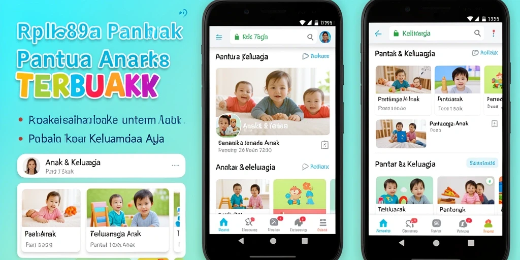 Antarmuka pengguna aplikasi Pantau Anak yang informatif dan mudah digunakan.